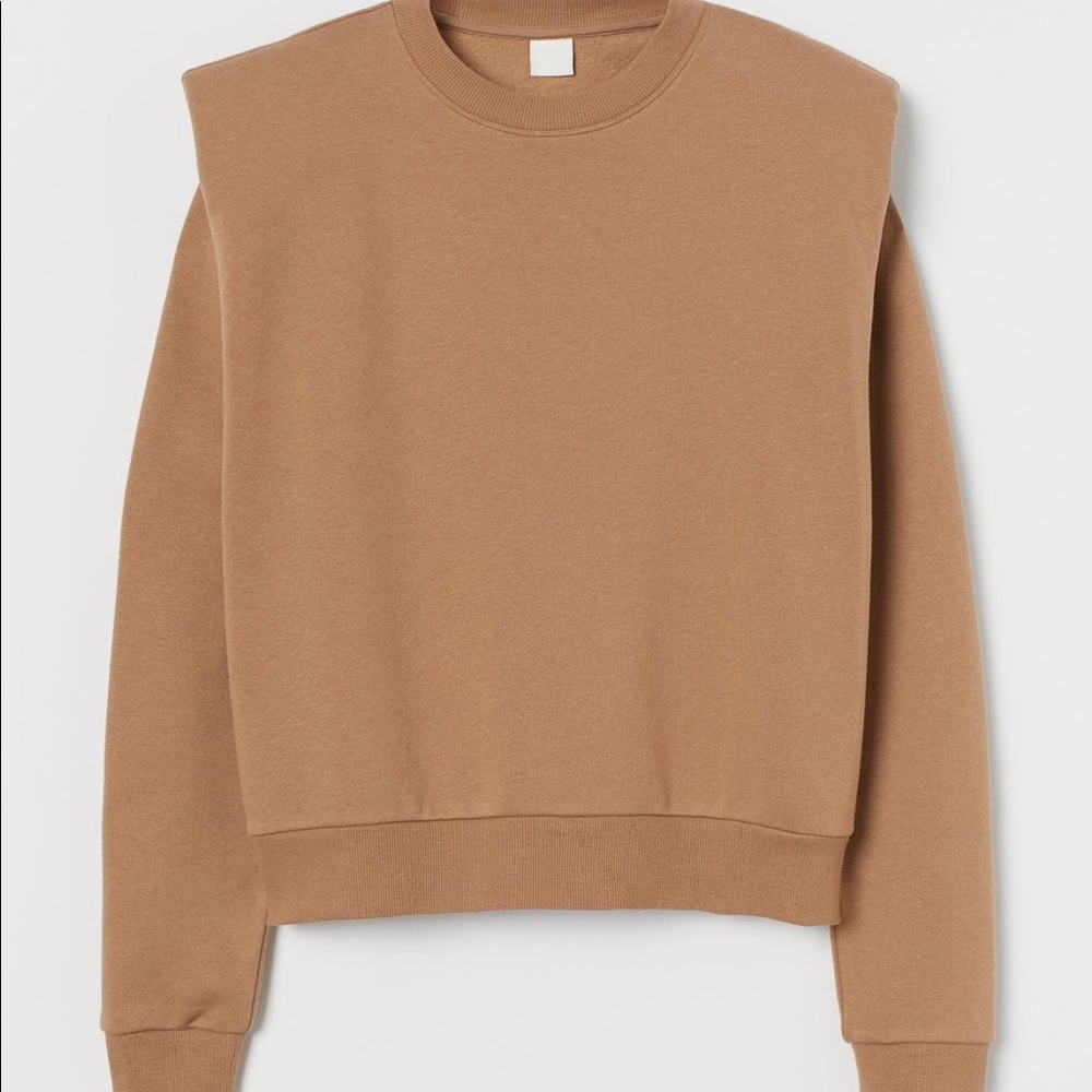 H&M Shoulder Pad Sweatshirt